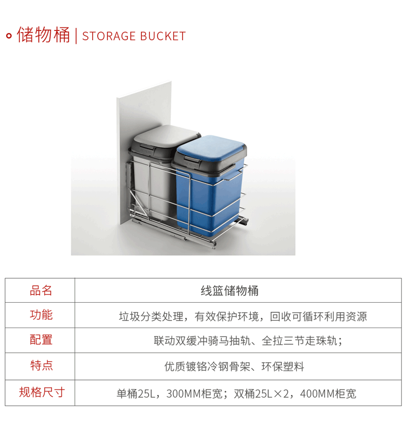 金沙检测线路js95五金厨房储物桶